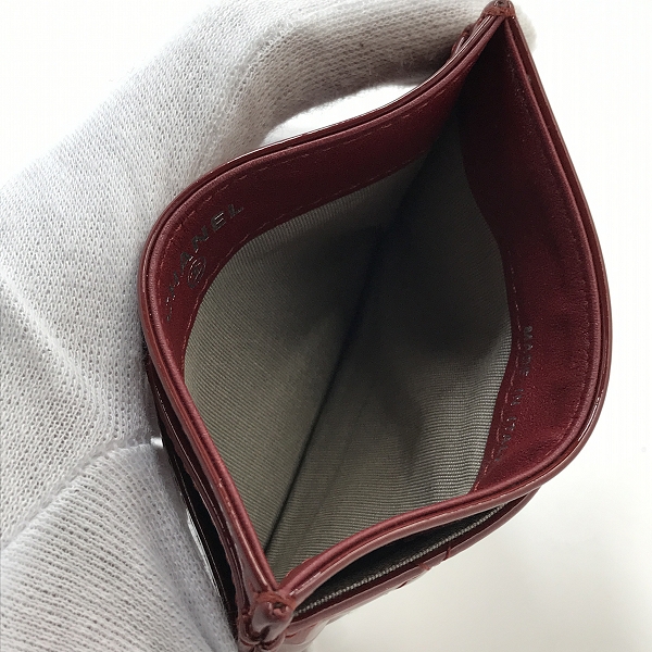 実際に弊社で買取させて頂いたCHANEL/シャネル ブリリアント マトラッセ カードケースの画像 3枚目