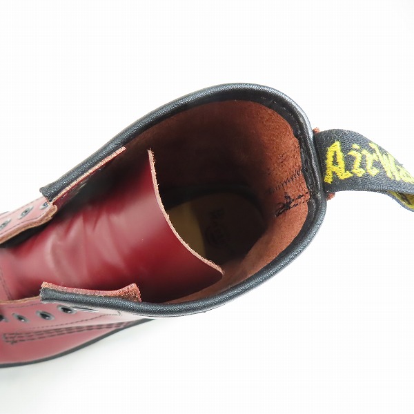 実際に弊社で買取させて頂いたDr.Martens/ドクターマーチン 8ホールブーツ AW008/UK8の画像 4枚目