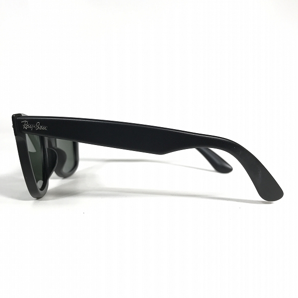 実際に弊社で買取させて頂いたRay-Ban/レイバン WAYFARER/ウェイファーラー サングラス/アイウェア マットブラック RB2140-F 901-Sの画像 2枚目