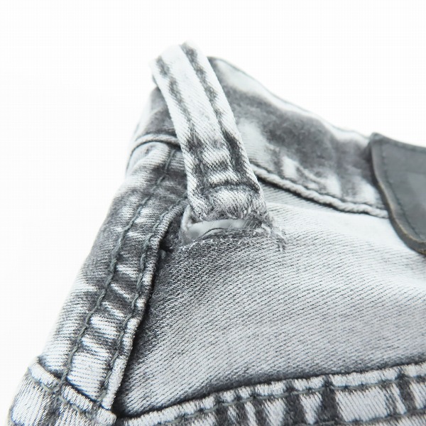 実際に弊社で買取させて頂いたLGB/ルグランブルー ダメージ デニム パンツ  WM/S-WOLF/BR LS69263C/28の画像 6枚目