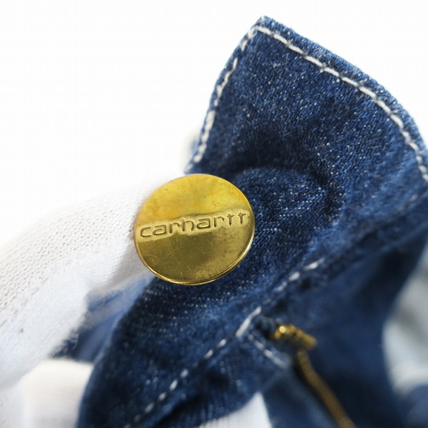 実際に弊社で買取させて頂いたCarhartt/カーハート RUCK DOUBLE KNEE PANT デニムパンツ/32×32の画像 8枚目