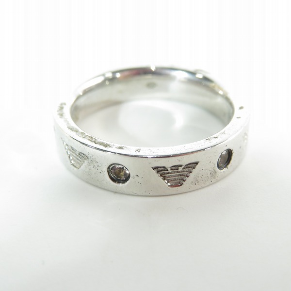 実際に弊社で買取させて頂いたEMPORIO ARMANI/エンポリオアルマーニ ロゴ リング 16号