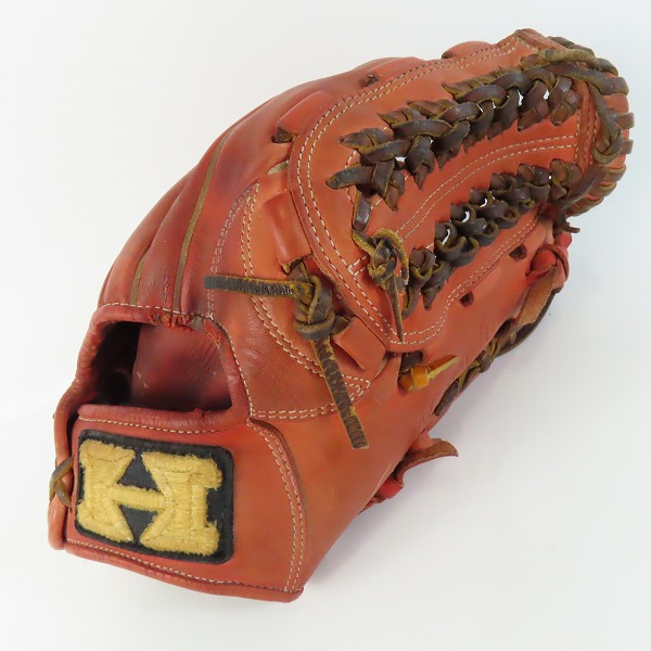 実際に弊社で買取させて頂いたHI-GOLD/ハイゴールド 軟式 内野手 右投げ用グローブ