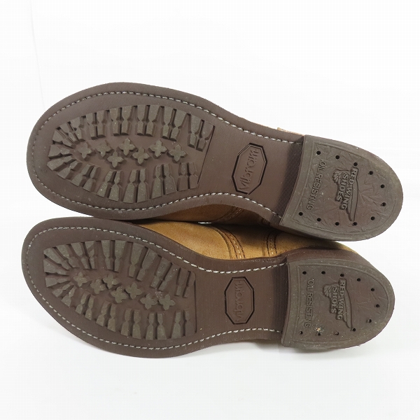 実際に弊社で買取させて頂いたRED WING/レッドウィング Iron Ranger アイアンレンジャー 8083/7.5の画像 2枚目