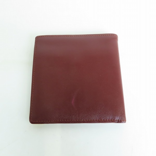 実際に弊社で買取させて頂いたCartier/カルティエ マストライン レザー 二つ折り 財布/ウォレットの画像 1枚目
