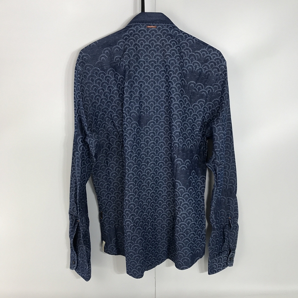 実際に弊社で買取させて頂いたHUGO BOSS/ヒューゴボス 長袖シャツ スリムフィット/Lの画像 1枚目