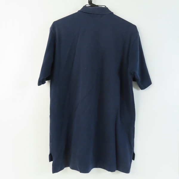 実際に弊社で買取させて頂いたBURBERRY LONDON/バーバリーロンドン チェック柄切替 半袖ポロシャツ Lの画像 1枚目