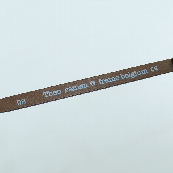 実際に弊社で買取させて頂いたTHEO/テオ 98 ramen サングラス/アイウェアの画像 6枚目