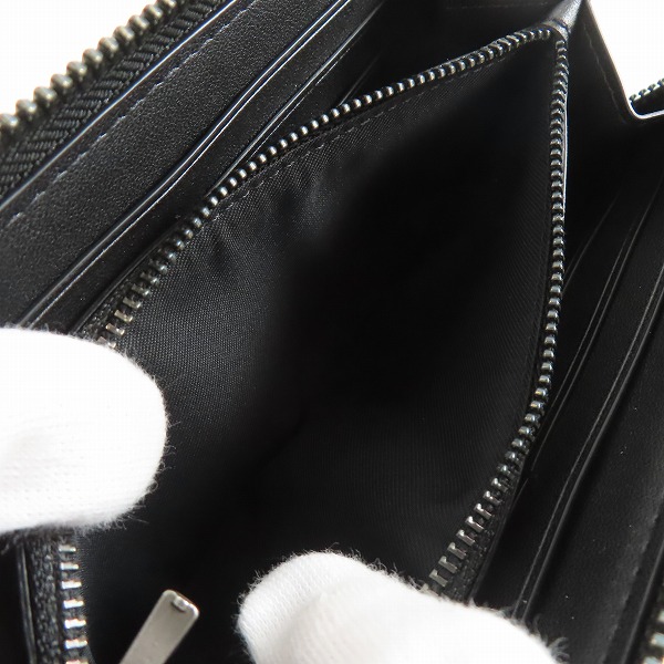 実際に弊社で買取させて頂いたCOACH/コーチ シグネチャー ラウンドジップ 長財布の画像 4枚目