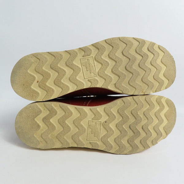 実際に弊社で買取させて頂いたRED WING/レッドウィング アイリッシュセッター ブーツ 羽タグ 8166/7の画像 2枚目