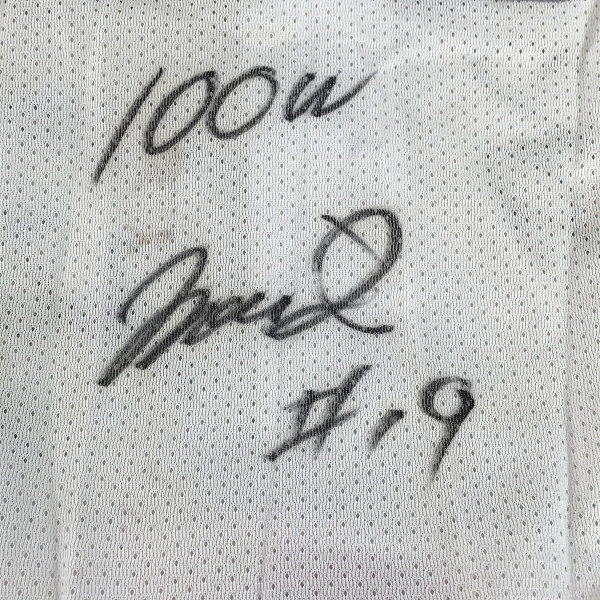 実際に弊社で買取させて頂いたZETT×BEAMS/ゼット×ビームス 東京ヤクルトスワローズ レプリカユニフォーム #19 石川雅規 YSRP2/フリー(XL)の画像 6枚目