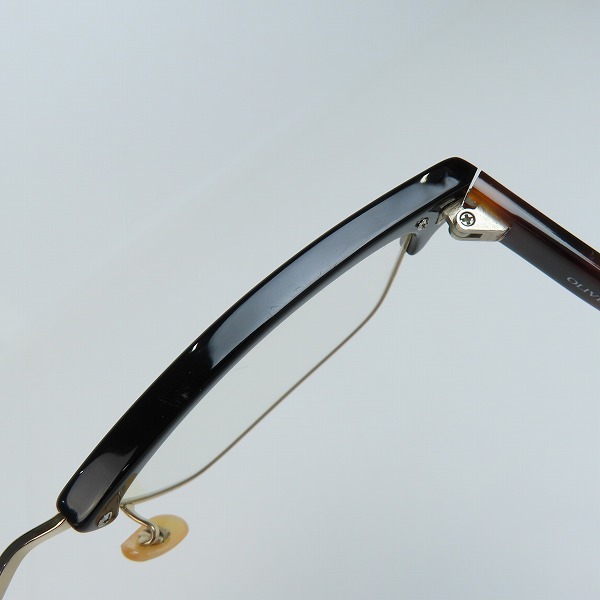 実際に弊社で買取させて頂いたOLIVER PEOPLES/オリバーピープルズ Jedd BK/DM 眼鏡/メガネフレーム/アイウェアの画像 7枚目