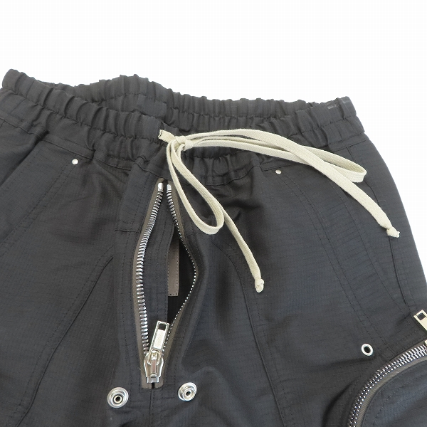 実際に弊社で買取させて頂いたRick Owens/リックオウエンス  2021SS BAUHAUS CARGO JOGGERS/バウハウスカーゴパンツ/ジョガーパンツ RU21S6377-TR/48の画像 2枚目