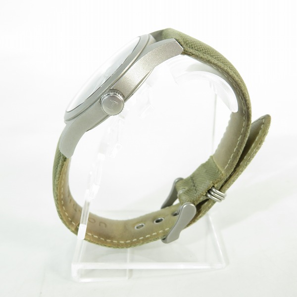 実際に弊社で買取させて頂いたHAMILTON/ハミルトン WILD TURKEY カーキ メカニカル 手巻き 腕時計/ウォッチ 000095の画像 1枚目