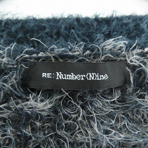 実際に弊社で買取させて頂いたRE : NUMBER (N)INE/ナンバーナイン アーガイル ニット カーディガン/NMBcd613/4の画像 2枚目