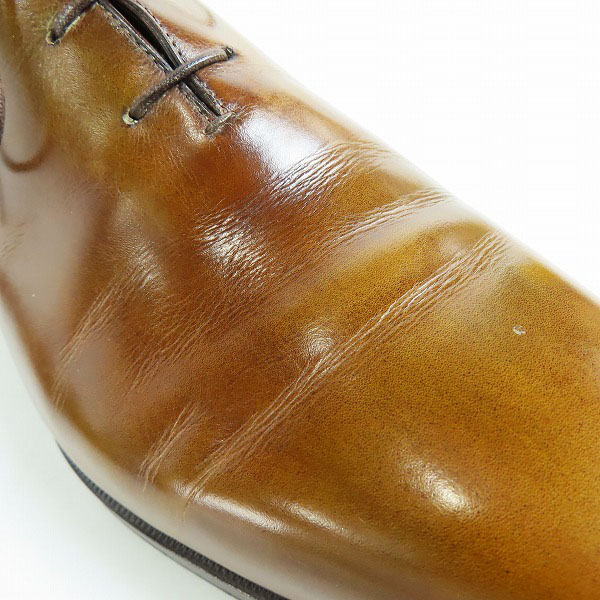 実際に弊社で買取させて頂いたBerluti/ベルルッティ Alessandro Alto/アレッサンドロ アルト レザー オックスフォードシューズの画像 7枚目