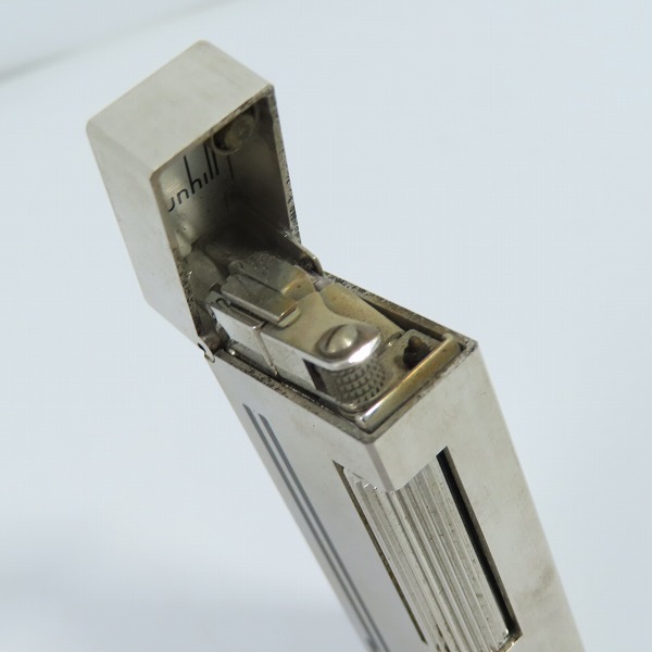 実際に弊社で買取させて頂いたdunhill/ダンヒル サイドローラー ガスライター ロゴ入りの画像 4枚目
