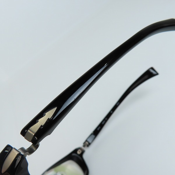 実際に弊社で買取させて頂いた999.9/フォーナインズ セル/メタル ダブルフロント 眼鏡/メガネ フレーム/アイウェア NP-50の画像 7枚目