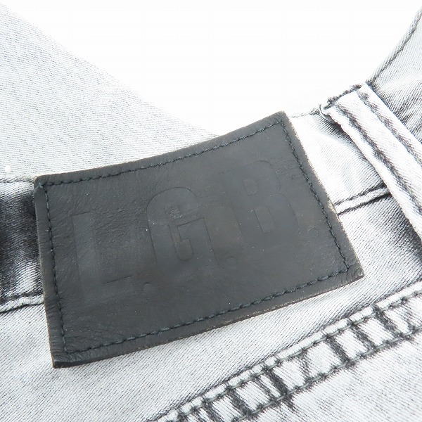 実際に弊社で買取させて頂いたLGB/ルグランブルー ダメージ デニム パンツ  WM/S-WOLF/BR LS69263C/28の画像 2枚目