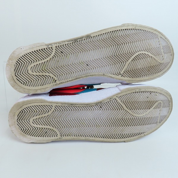 実際に弊社で買取させて頂いたNIKE×SACAI×KAWS/ナイキ×サカイ×カウズ BLAZER LOW Team Red DM7901-600 27の画像 2枚目