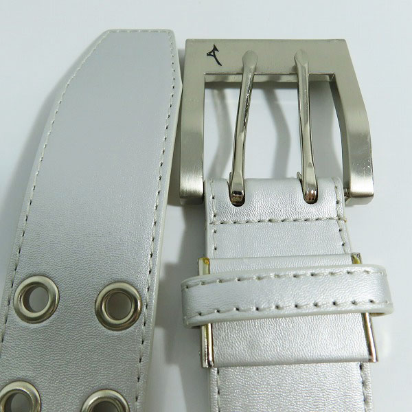 実際に弊社で買取させて頂いたMIZUNO/ミズノ ゴルフ スタッズベルト シルバー/ブラック 2点セット の画像 1枚目