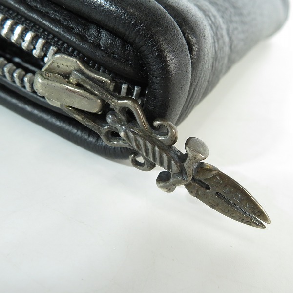 実際に弊社で買取させて頂いたSTANLEY GUESS/スタンリーゲス ラウンドジップウォレット フィリグリーパッチ の画像 6枚目