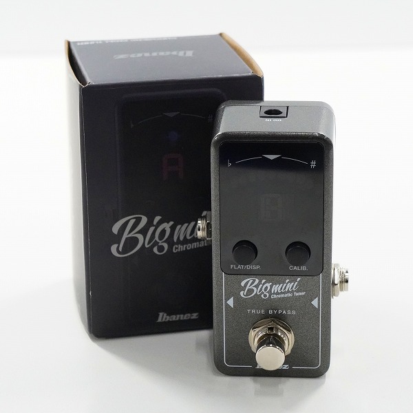 実際に弊社で買取させて頂いたIbanez/アイバニーズ BH-01 BIG MINI クロマチック チューナー 動作確認済み