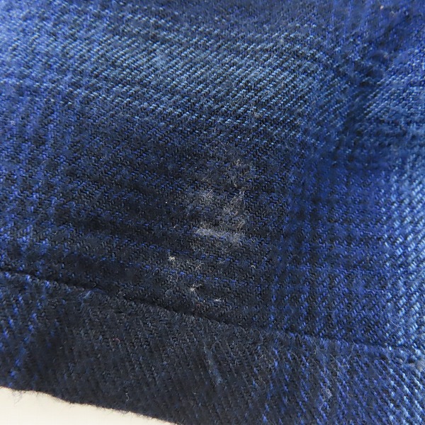 実際に弊社で買取させて頂いたRADIALL/ラディアル 23SS EASY OPEN COLLARED SHIRT L/S/ネルシャツ rad-23ss-sh003/XLの画像 6枚目