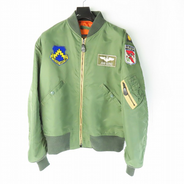 実際に弊社で買取させて頂いたBUZZ RICKSON'S/バズリクソンズ type L-2B H-TYPE フライトジャケット  Lot.BR14181/XL