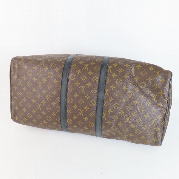 実際に弊社で買取させて頂いた【難あり】LOUIS VUITTON/ルイヴィトン モノグラム ウォータープルーフ キーポル･バンドリエール55 ボストンバッグ M41411の画像 2枚目