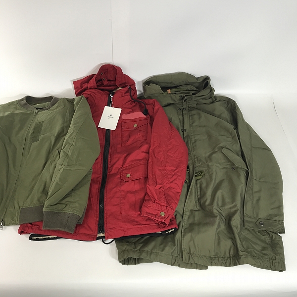 実際に弊社で買取させて頂いた【おまとめ/未使用含む】URBAN RESEARCH/アーバンリサーチ SONNY LABEL/ROSSO 等 ミリタリージャケット/マウンテンジャケット
