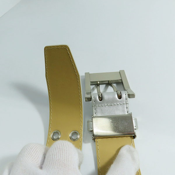 実際に弊社で買取させて頂いたMIZUNO/ミズノ ゴルフ スタッズベルト シルバー/ブラック 2点セット の画像 2枚目