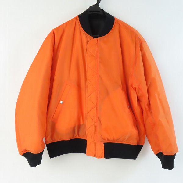 実際に弊社で買取させて頂いたUNDERCOVER/アンダーカバー REBEL BOMBER JACKET/リバーシブル MA-1/ボンバージャケット UC1C4205-2/3の画像 2枚目