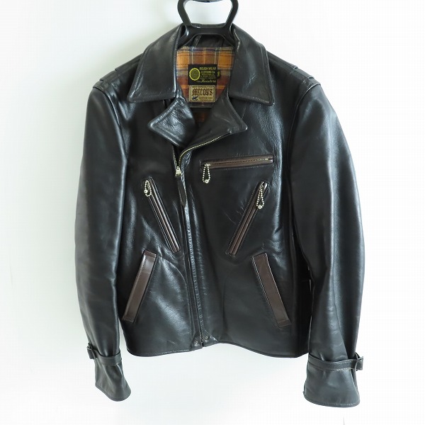 実際に弊社で買取させて頂いたTHE REAL McCOY’s/ザリアルマッコイズ AVIATION  レザージャケット/36