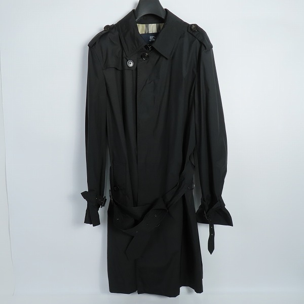 実際に弊社で買取させて頂いた【難あり】BURBERRY LONDON/バーバリーロンドン 裏地ノバチェック トレンチコート BBA77-204-09/LL