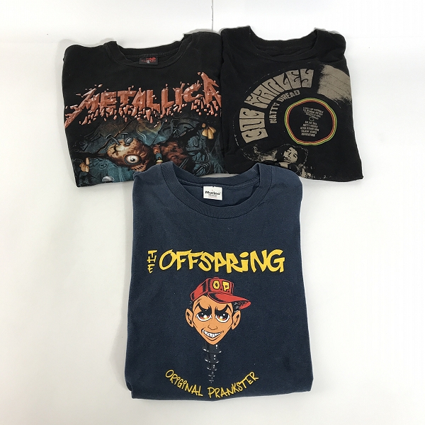 実際に弊社で買取させて頂いた【おまとめ】オフスプリング/ボブマーリー/メタリカ 他 バンT/バンドTシャツ/ツアーT