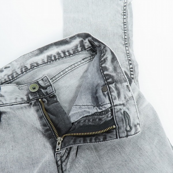 実際に弊社で買取させて頂いたLGB/ルグランブルー ダメージ デニム パンツ  WM/S-WOLF/BR LS69263C/28の画像 4枚目