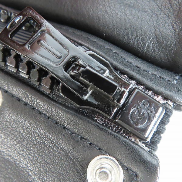 実際に弊社で買取させて頂いたBAND OF OUTSIDERS/バンドオブアウトサイダーズ レザー ブルゾン/1の画像 7枚目