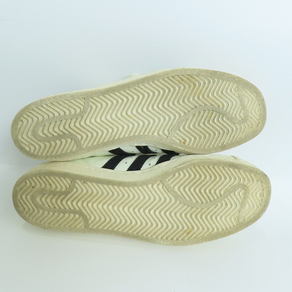 実際に弊社で買取させて頂いたadidas/アディダス SUPERSTAR 80S VINTAGE DX/スーパースター 80’s ビンテージ B25963 28の画像 2枚目