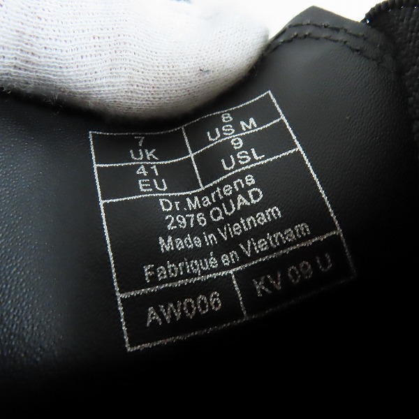 実際に弊社で買取させて頂いたDr.Martens/ドクターマーチン サイドゴアブーツ 厚底 UK7の画像 5枚目