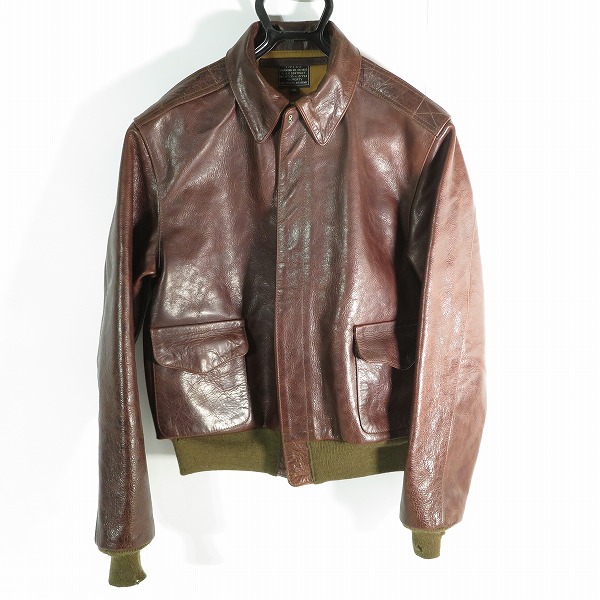 実際に弊社で買取させて頂いたThe REAL McCOYS/リアルマッコイズ US.ARMY アメリカ軍 A-2 フライトジャケット/ミリタリージャケット W535-AC-27753/40