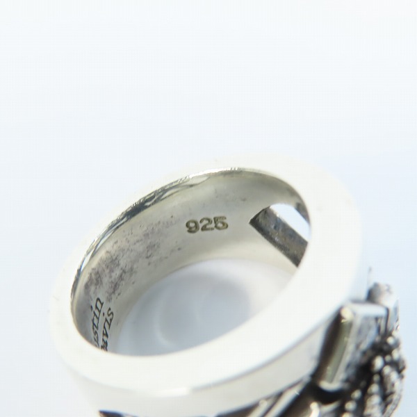 実際に弊社で買取させて頂いたJustin Davis/ジャスティンデイビス GRANDEUR RING/グランドールリング  925/11-12号の画像 7枚目