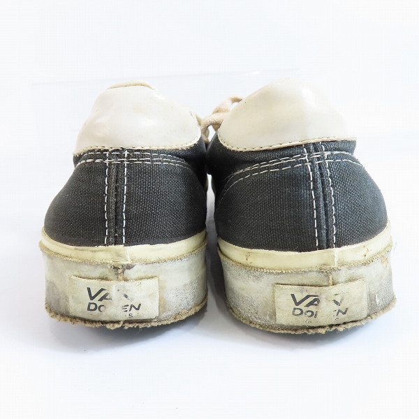 実際に弊社で買取させて頂いた【観賞用】VANS/バンズ VANDOREN 70s-80s ヴィンテージ スニーカー/8の画像 1枚目