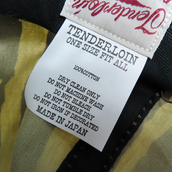 実際に弊社で買取させて頂いたTENDERLOIN/テンダーロイン TRUCKER CAP WC カモ トラッカーキャップの画像 7枚目