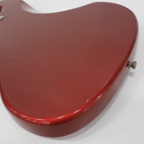 実際に弊社で買取させて頂いた★BUSKER'S/バスカーズ ジャズベース Type メタリックレッド 4弦エレキベースの画像 8枚目