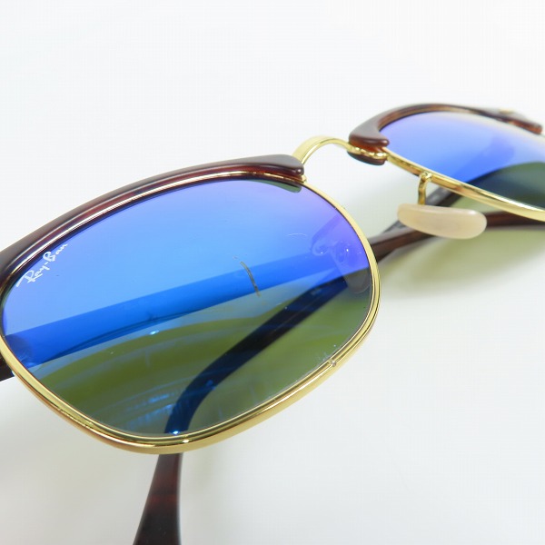 実際に弊社で買取させて頂いたRay-Ban/レイバン CLUBMASTER/クラブマスター サングラス RB3016 1145の画像 8枚目