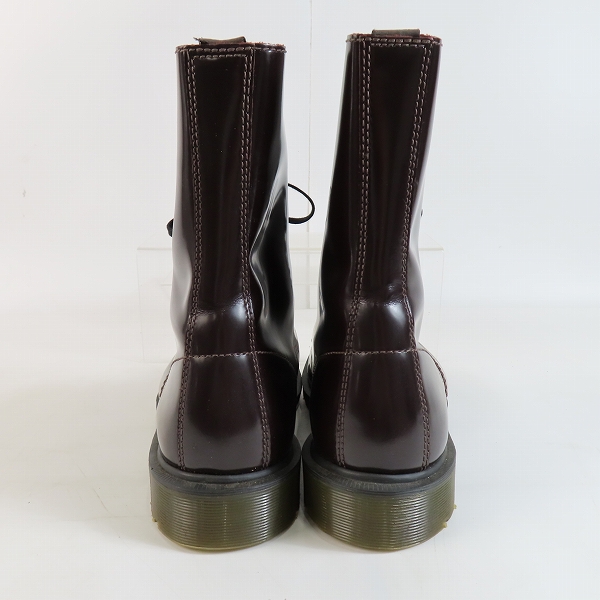 実際に弊社で買取させて頂いたDr.martens/ドクターマーチン LANGSTON/ラングストン エナメル 8ホール ブーツ/UK10の画像 1枚目