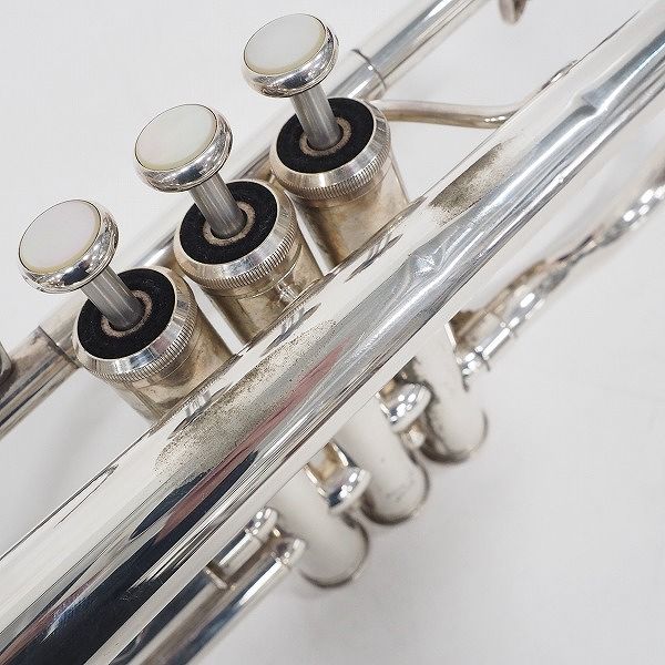 実際に弊社で買取させて頂いたYAMAHA/ヤマハ Xenoシリーズ YCR-8620S/YCR8620S コルネット 銀メッキ仕上げの画像 4枚目