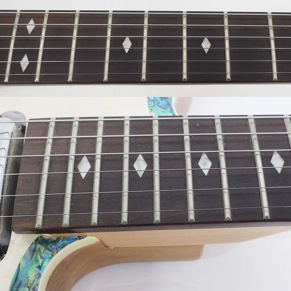 実際に弊社で買取させて頂いた★【難有り】Manica Scenica/マニカ シェニカ テレキャスターType シェルトップ エレキギターの画像 3枚目