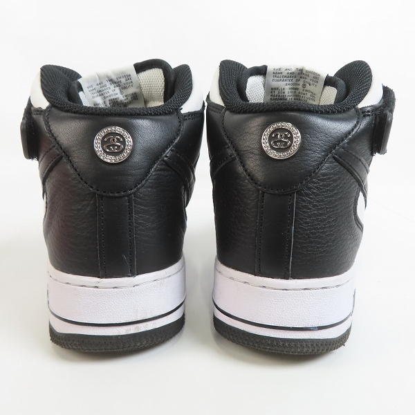 実際に弊社で買取させて頂いたNIKE×STUSSY/ナイキ×ステューシー AIR FORCE 1 '07 MID SP/エアフォース1 ミッド DJ7840-002/27の画像 1枚目